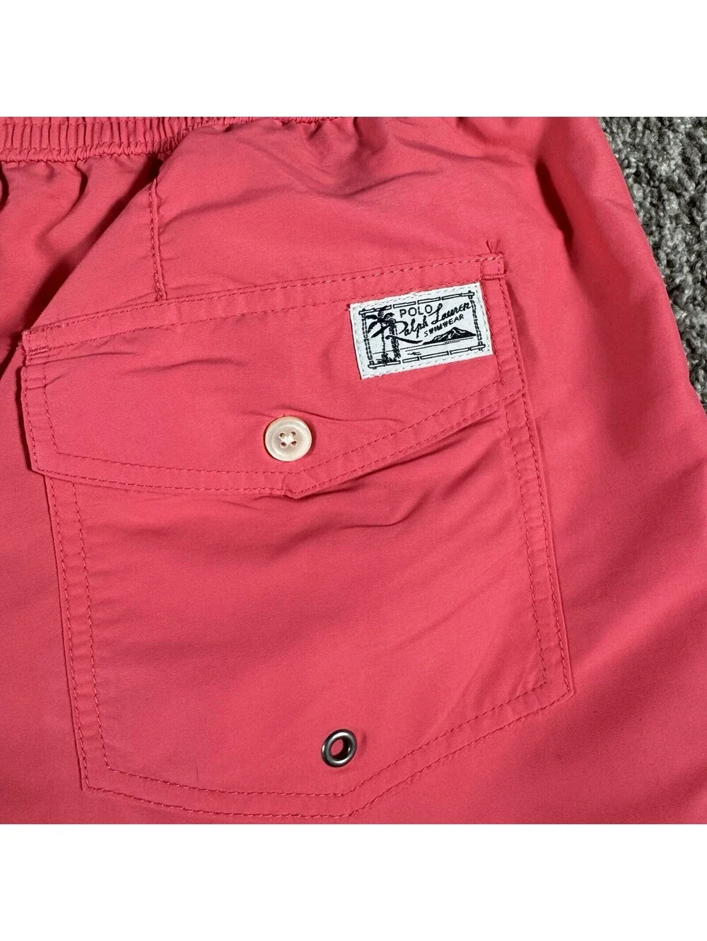 Polo Ralph Lauren Traveler Swim Trunks Mend  2XL Tall  Pink